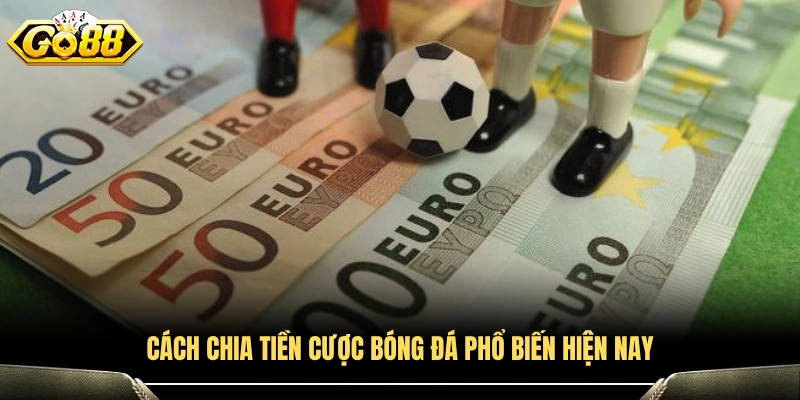 Cách chia tiền cược bóng đá hiện nay