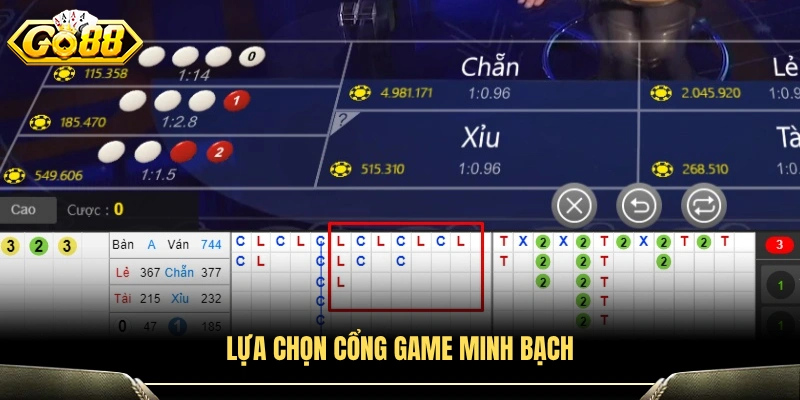 Chọn nền tảng chơi xóc đĩa công khai và đáng tin cậy