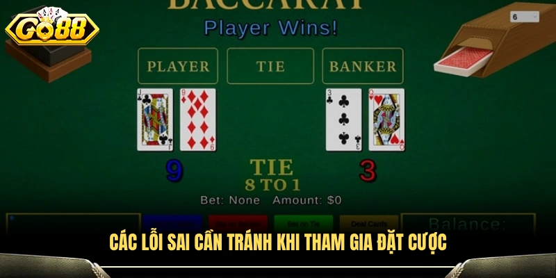 Những sai lầm phổ biến khi chơi cần tránh