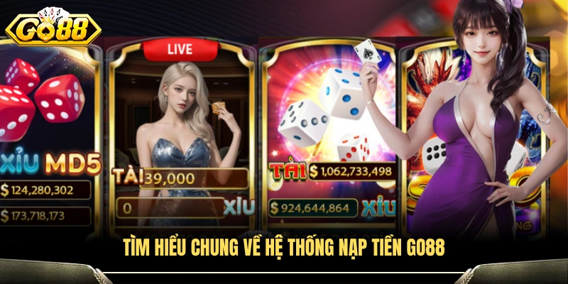 Giới thiệu tổng quan về hệ thống nạp tiền GO88 