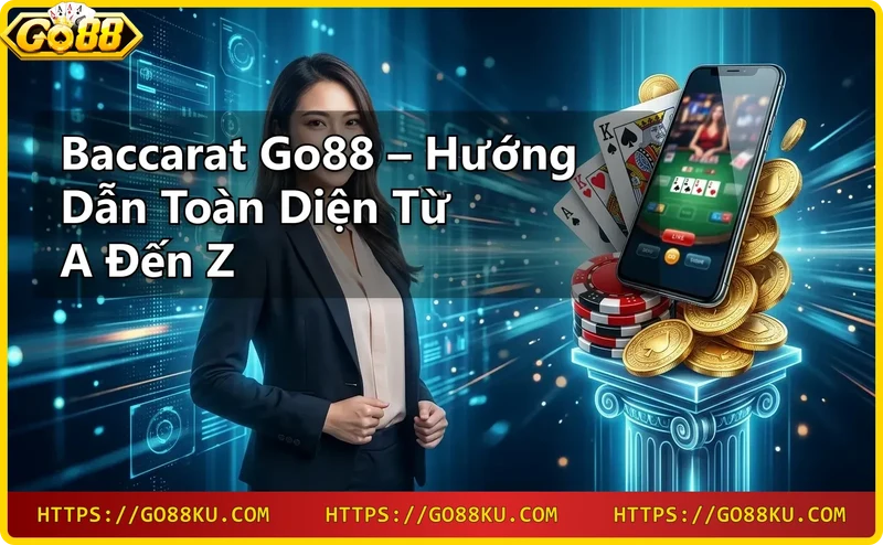 Baccarat Go88 – giới thiệu trò chơi baccarat online với bài và chip casino