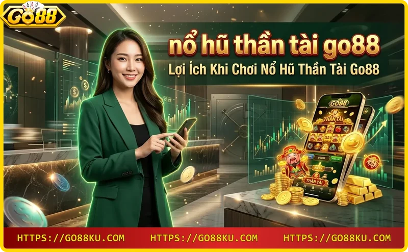 Chơi nổ hũ thần tài Go88 trên điện thoại với nhiều lợi ích
