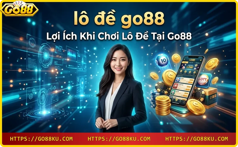 Lợi ích lô đề Go88: tỷ lệ thưởng cao, rút tiền nhanh, bảo mật