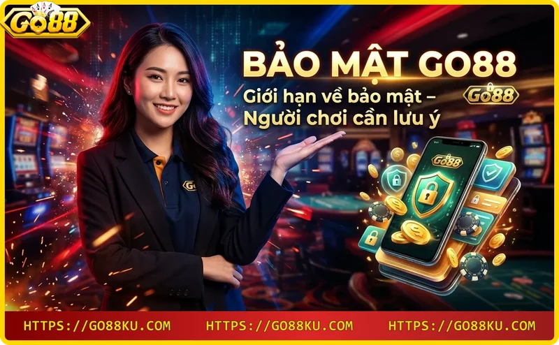 Lưu ý về giới hạn bảo mật – người chơi cần tự bảo vệ tài khoản Go88
