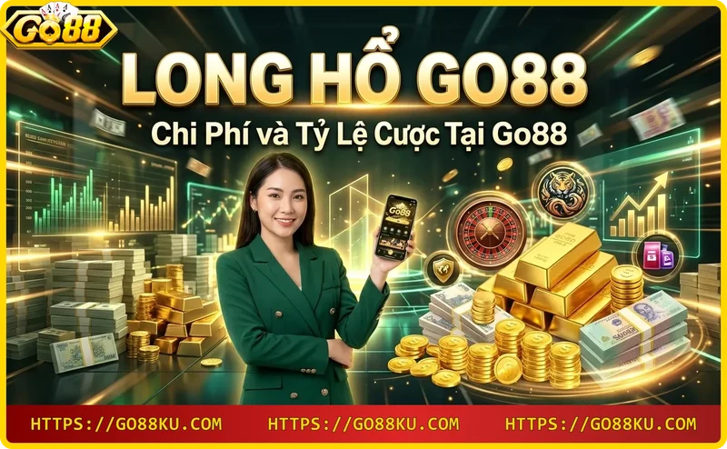 Mức cược và tỷ lệ trả thưởng game long hổ Go88