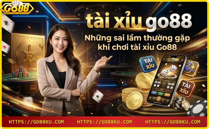 Sai lầm khi chơi tài xỉu Go88 – quản lý vốn kém