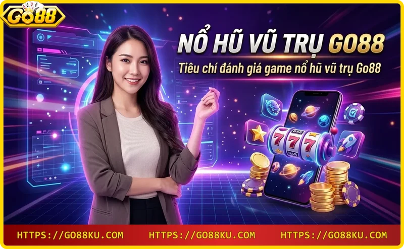 Tiêu chí đánh giá nổ hũ vũ trụ Go88: RTP 96%, jackpot lũy tiến