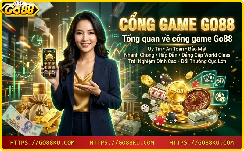 Tổng quan cổng game Go88 – Giao diện game bài, slot, bắn cá trên điện thoại